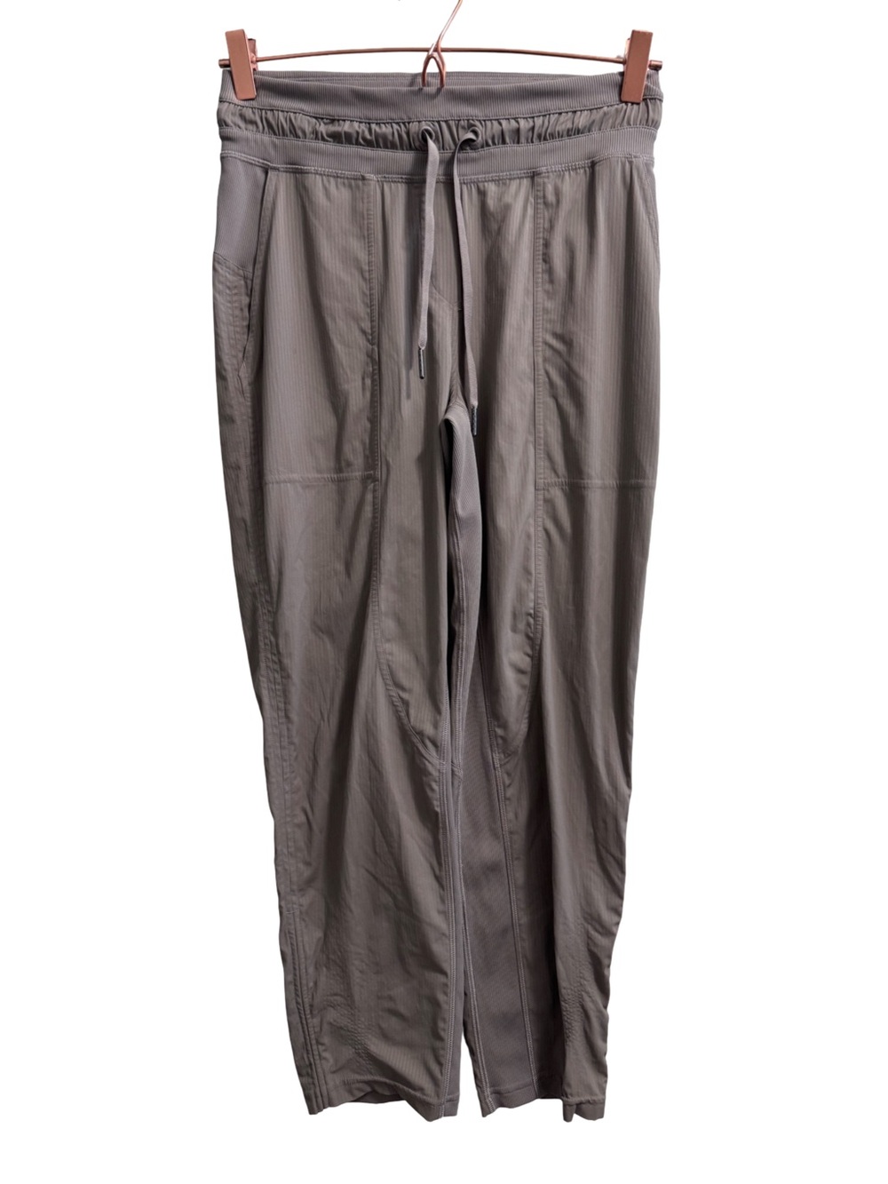 Lululemon Dance Studio Mid-Rise Cropped Pant Warm Ash Grey Size 4